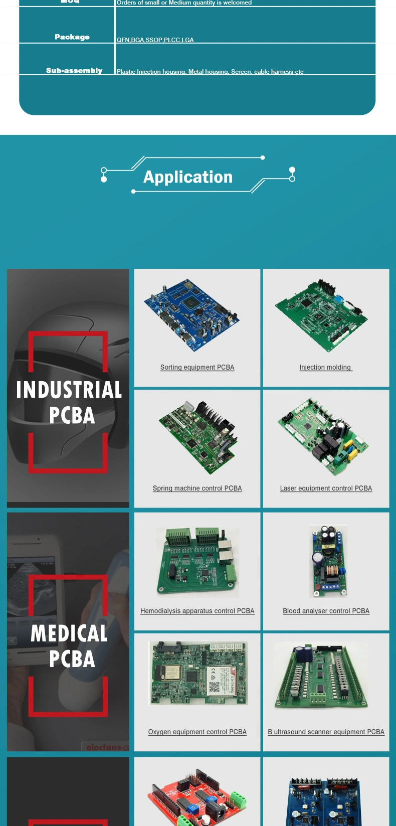 Shenzhen 15 Years Experienced PCB PCBA Assembly Factory Prototype Service